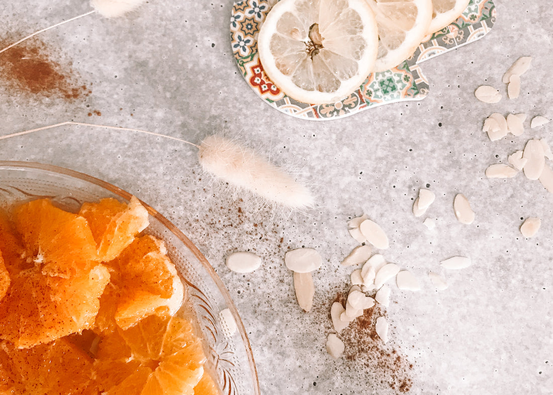 ⌇⌇Recette: Salade orange cannelle
