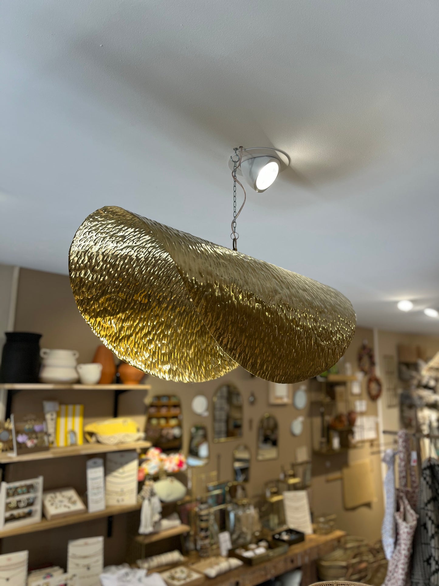 Suspension Brass – Luminaire en Laiton Doré
