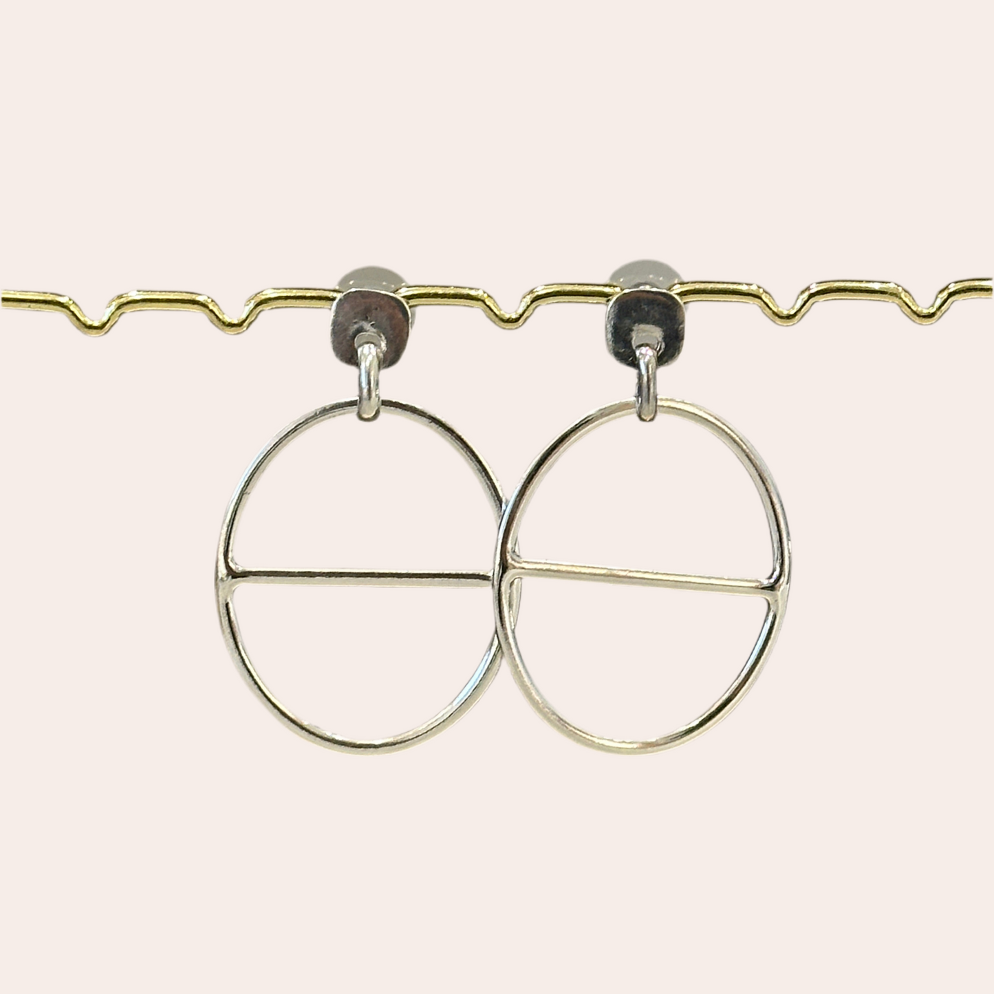 BLOW - Boucle d'oreille CALA - plaquée argent