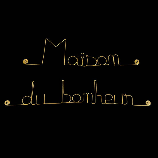 Décoration Murale - Maison du bonheur