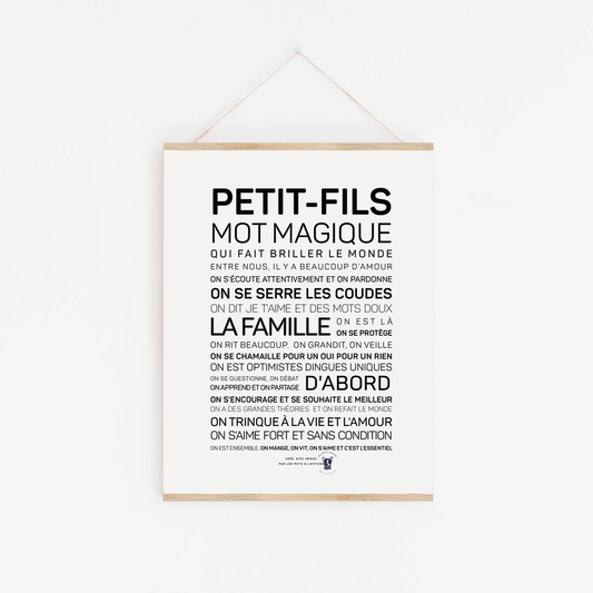 Affiche Petit-fils A6