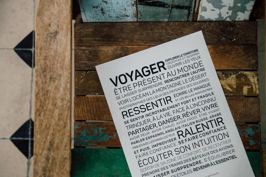 Affiche Voyager