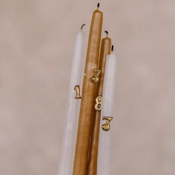 Lot de 6 bougies chandelles