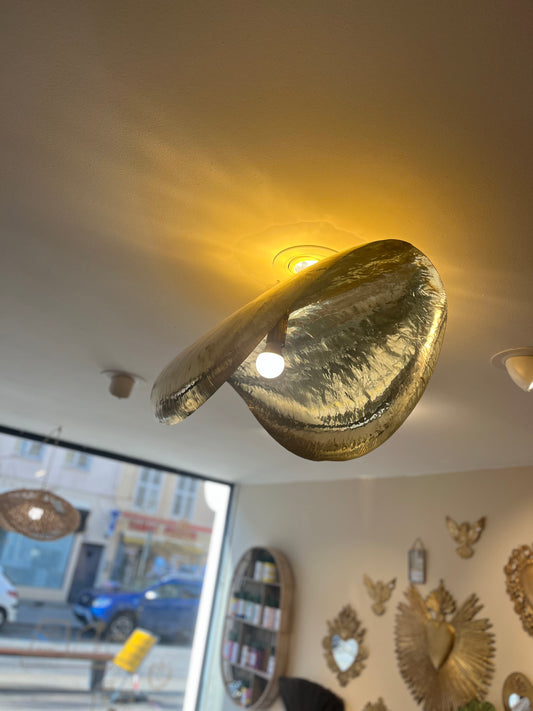 Suspension Brass – Luminaire en Laiton Doré