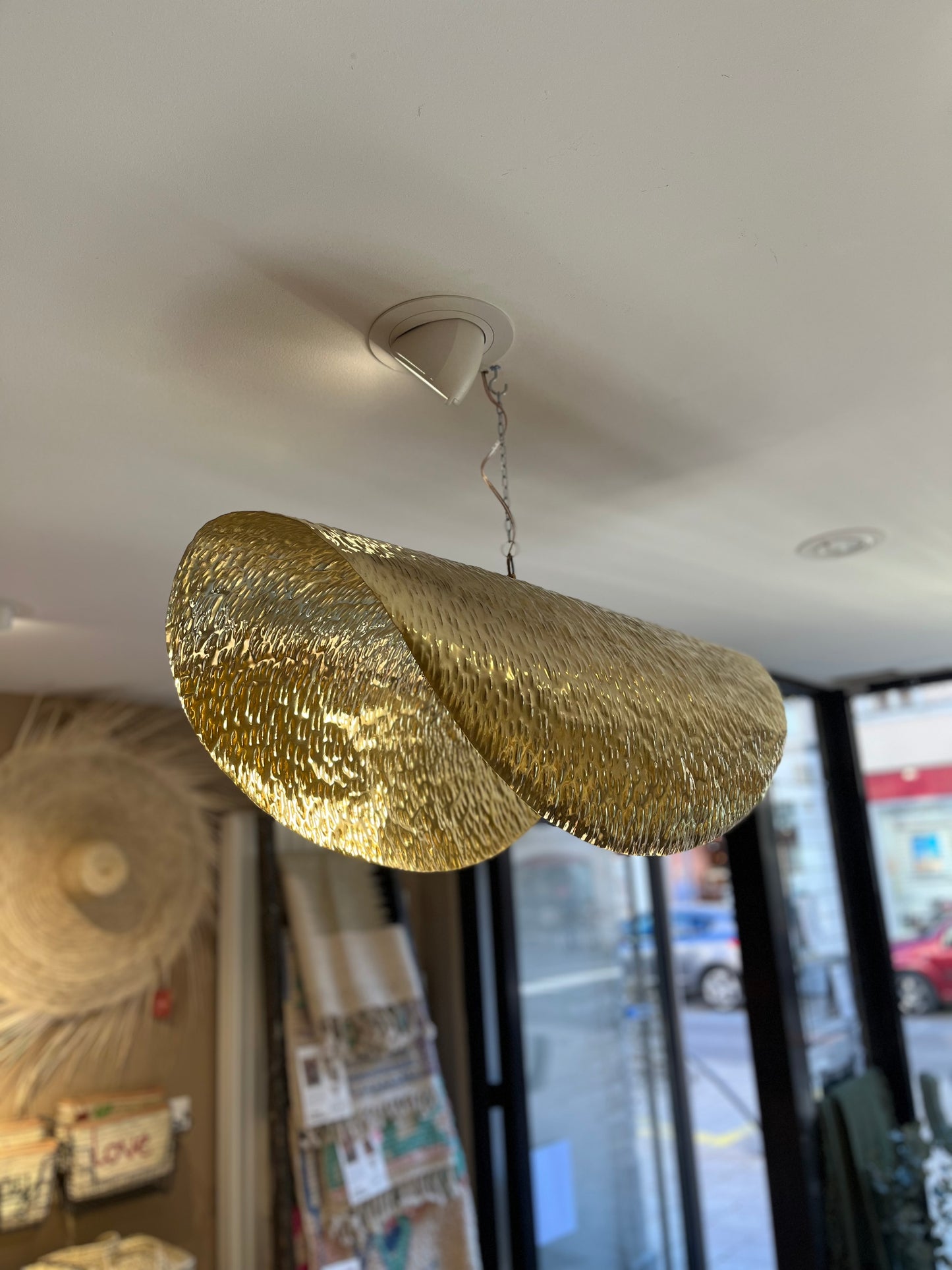 Suspension Brass – Luminaire en Laiton Doré