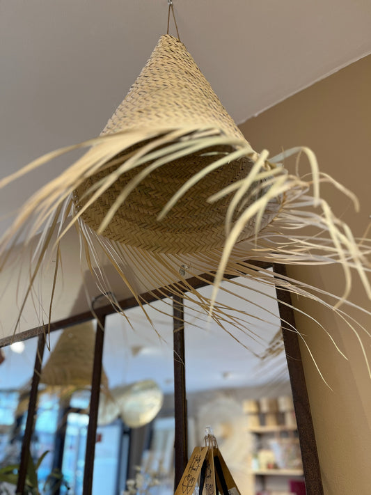 Suspension palmier cône