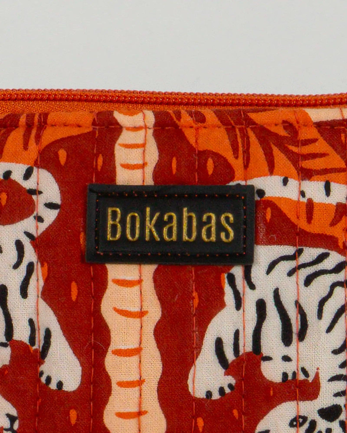 Trousse à crayons matelassée Tropique