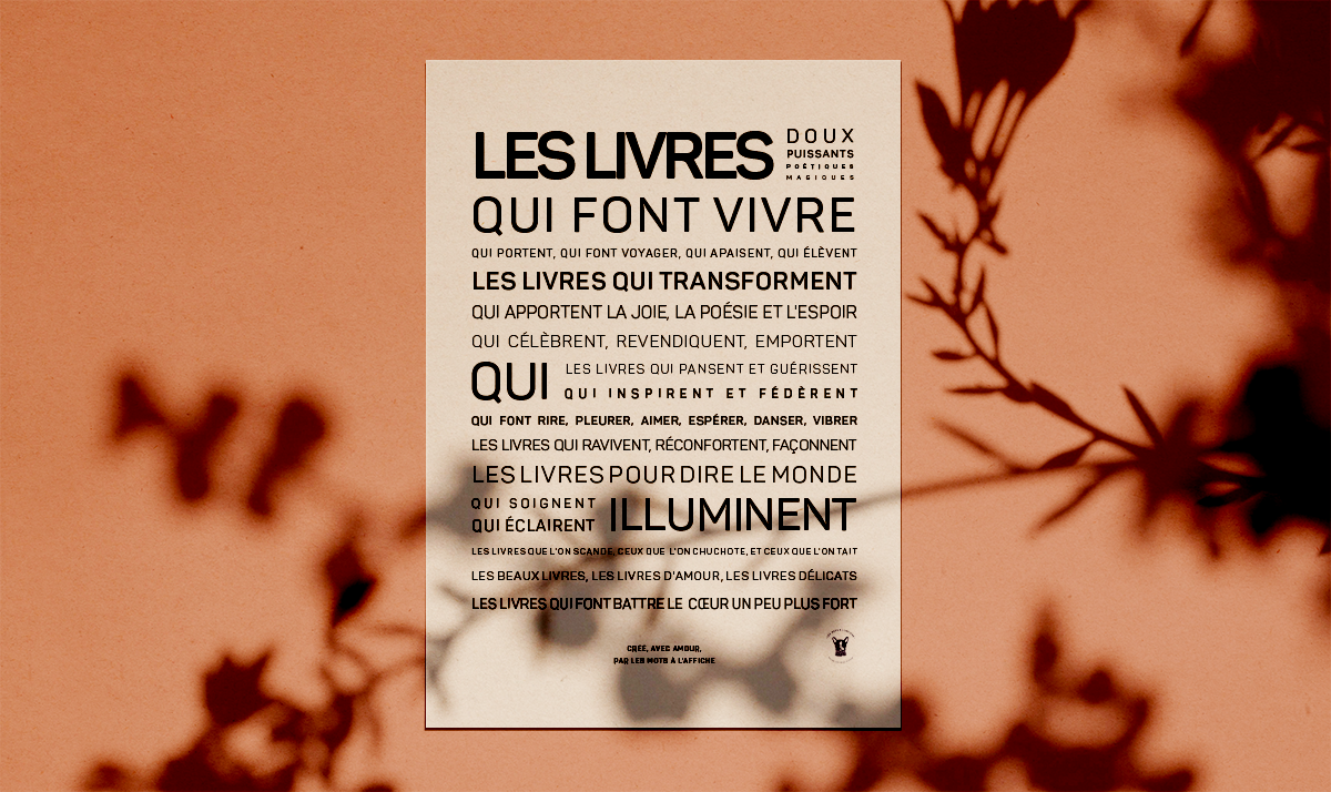 Affiche Les Livres