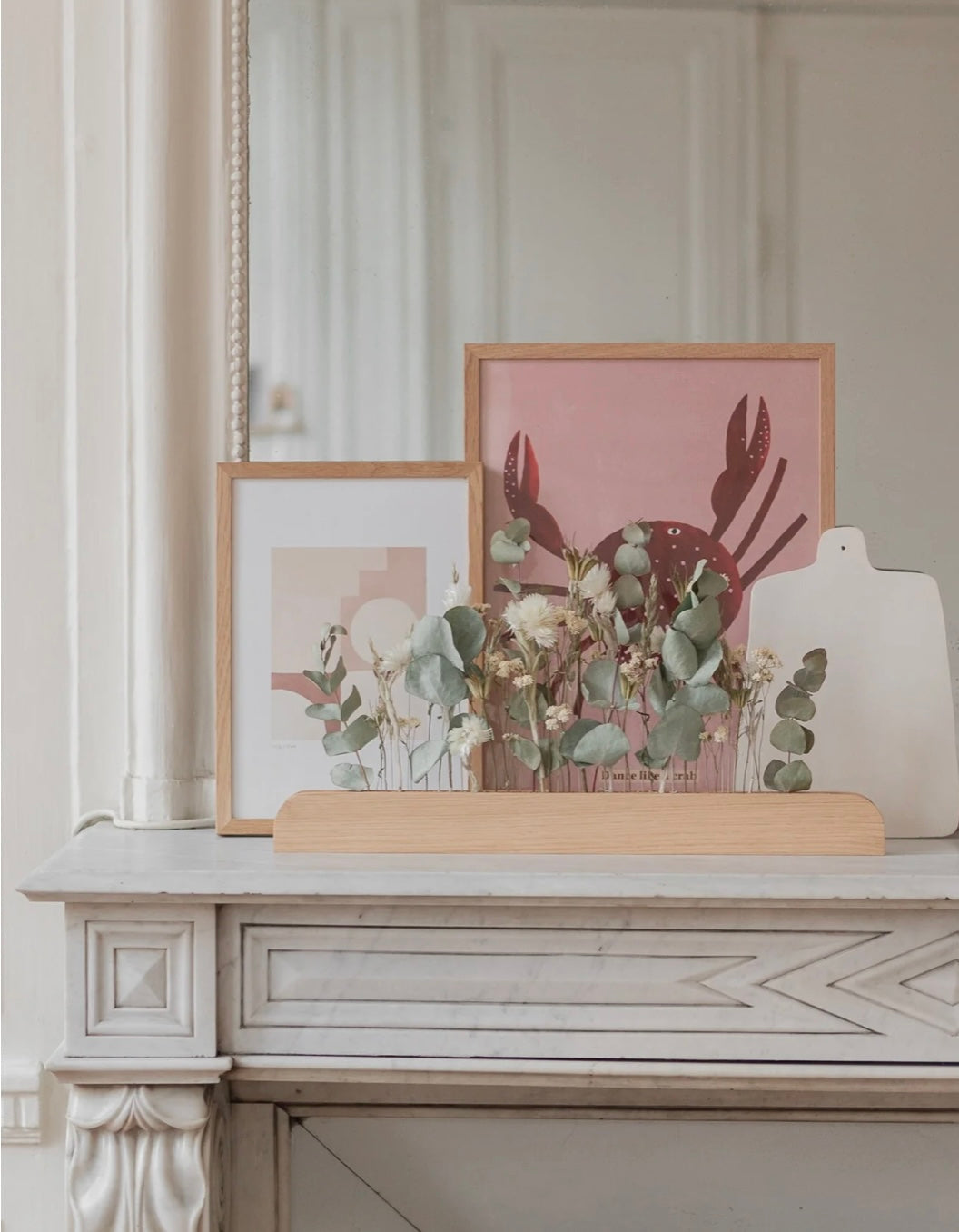 Support fleurs-séchées