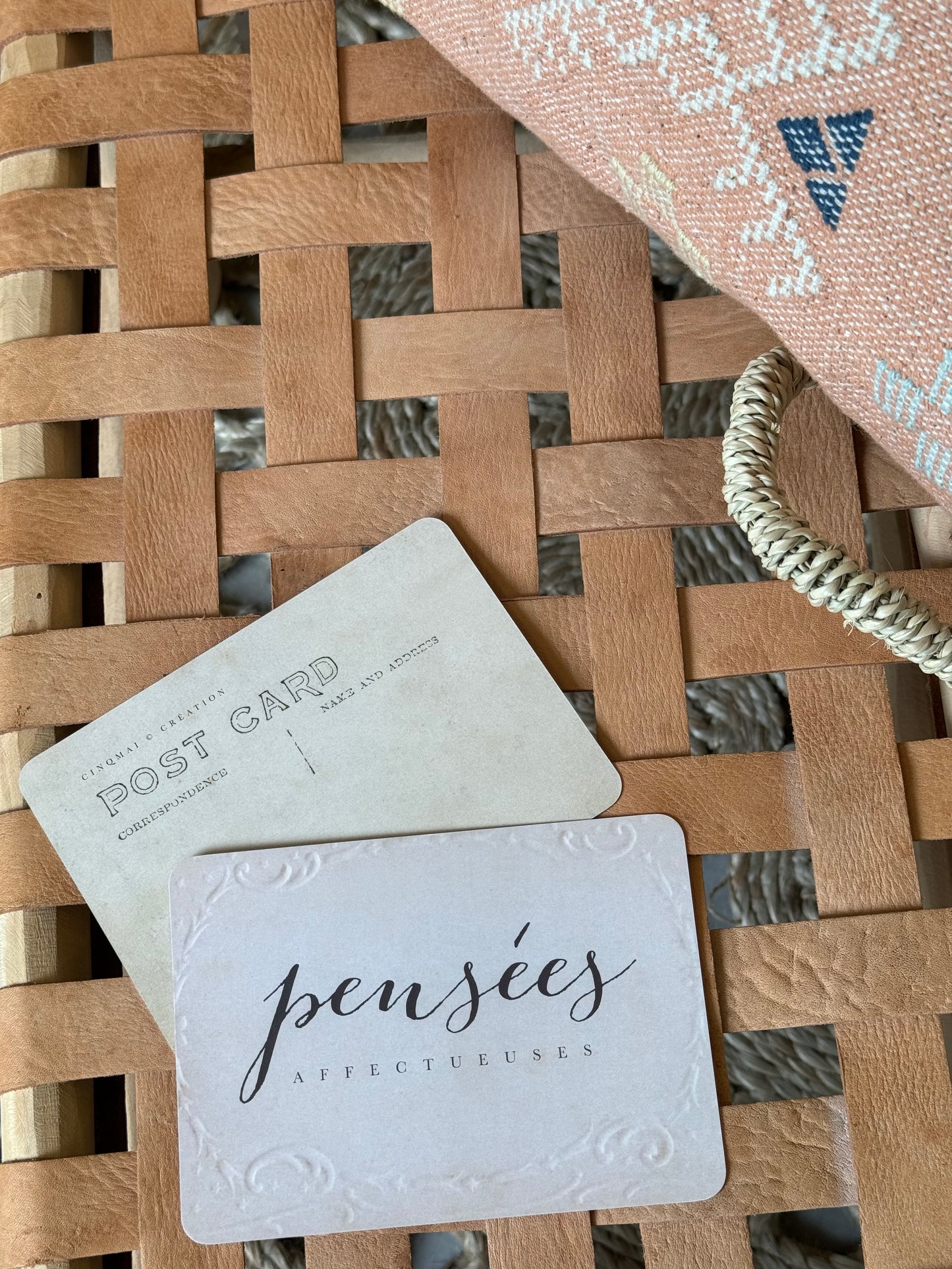 CARTE POSTALES / PENSÉES AFFECTUEUSES