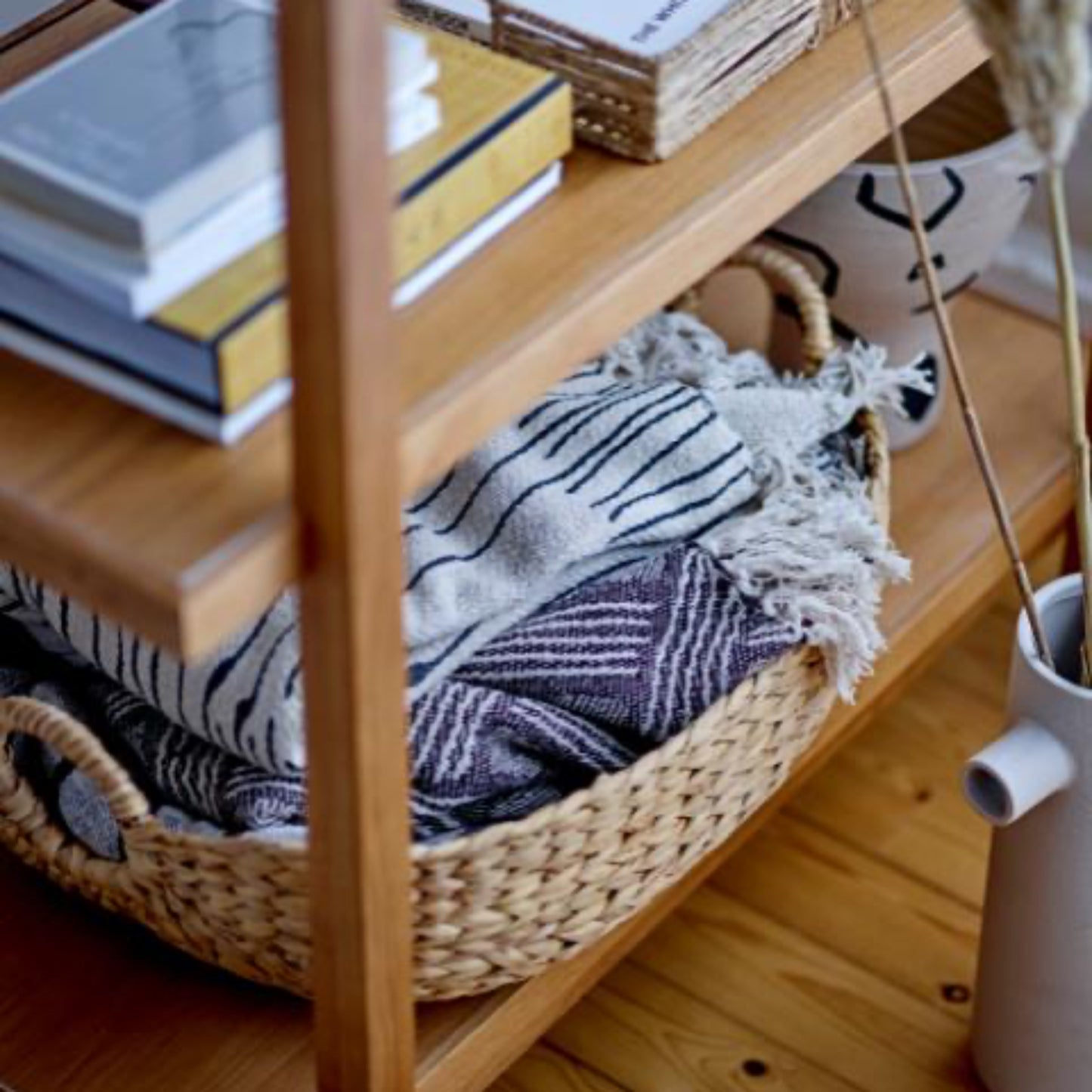 Celly plaid - Nature - Coton recyclé