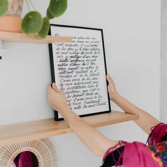 Affiche A4 "Je Crois Aux Signes"