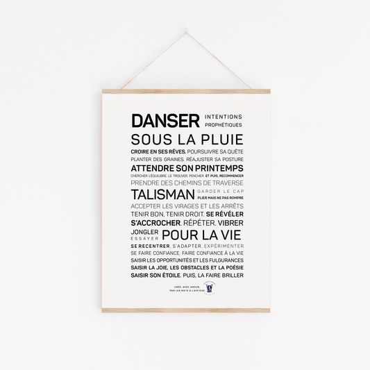Affiche Danser sous la pluie