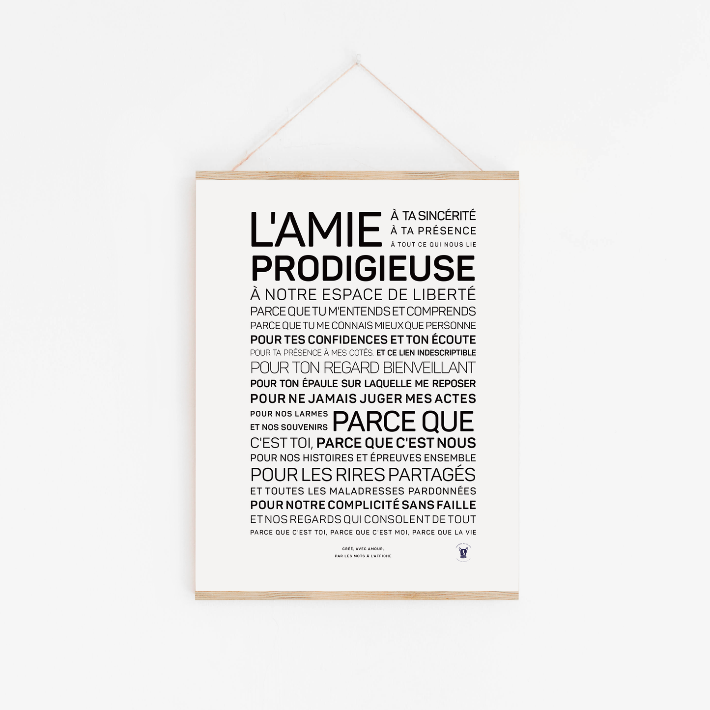 Affiche L'amie prodigieuse
