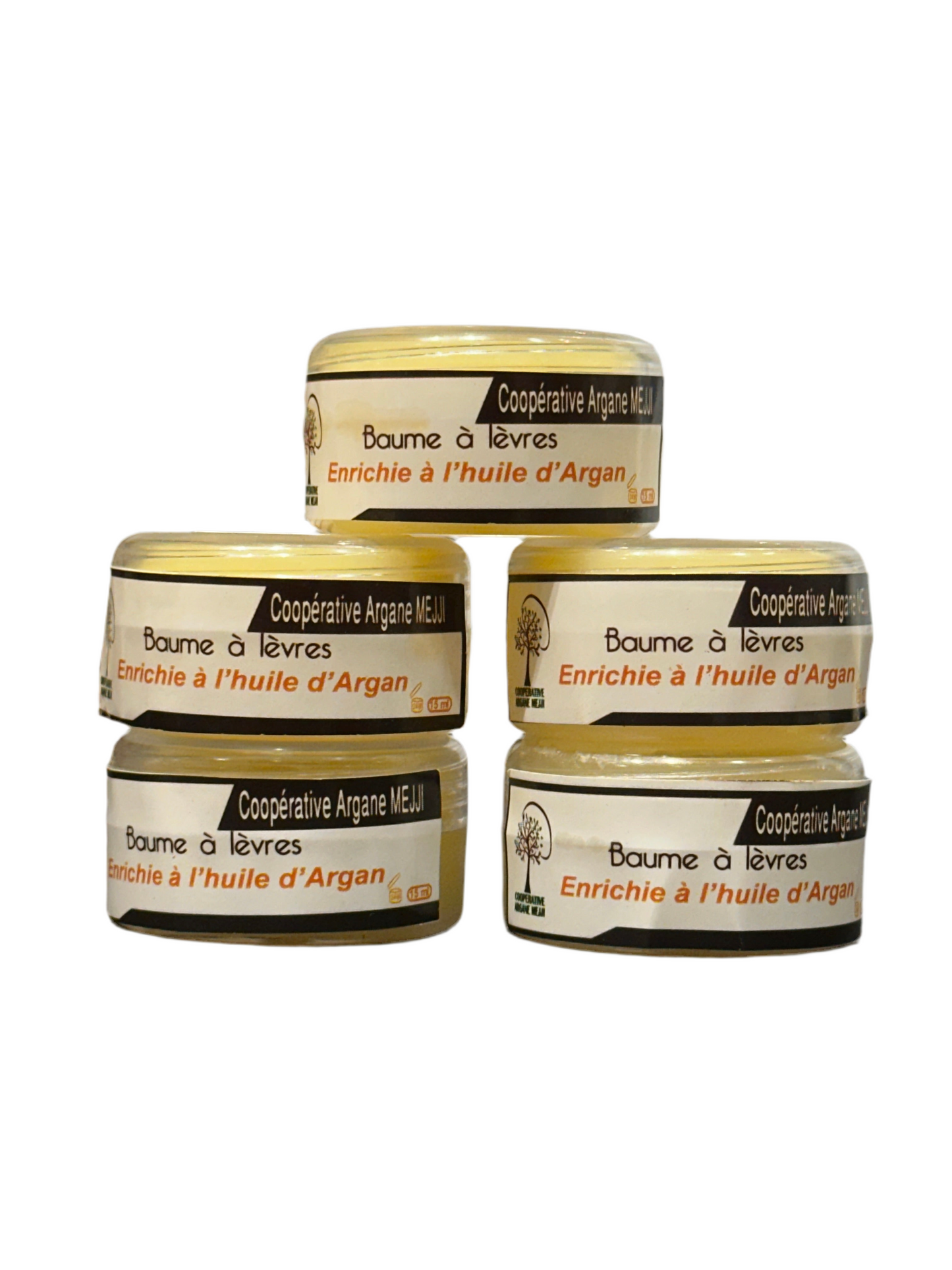 Baume à lèvres à l’huile d’argan et vanille