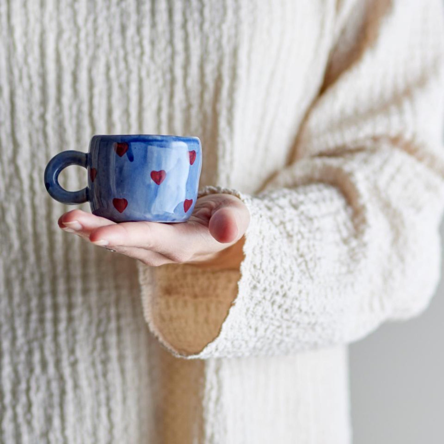 Nini tasse - Bleu - Grès