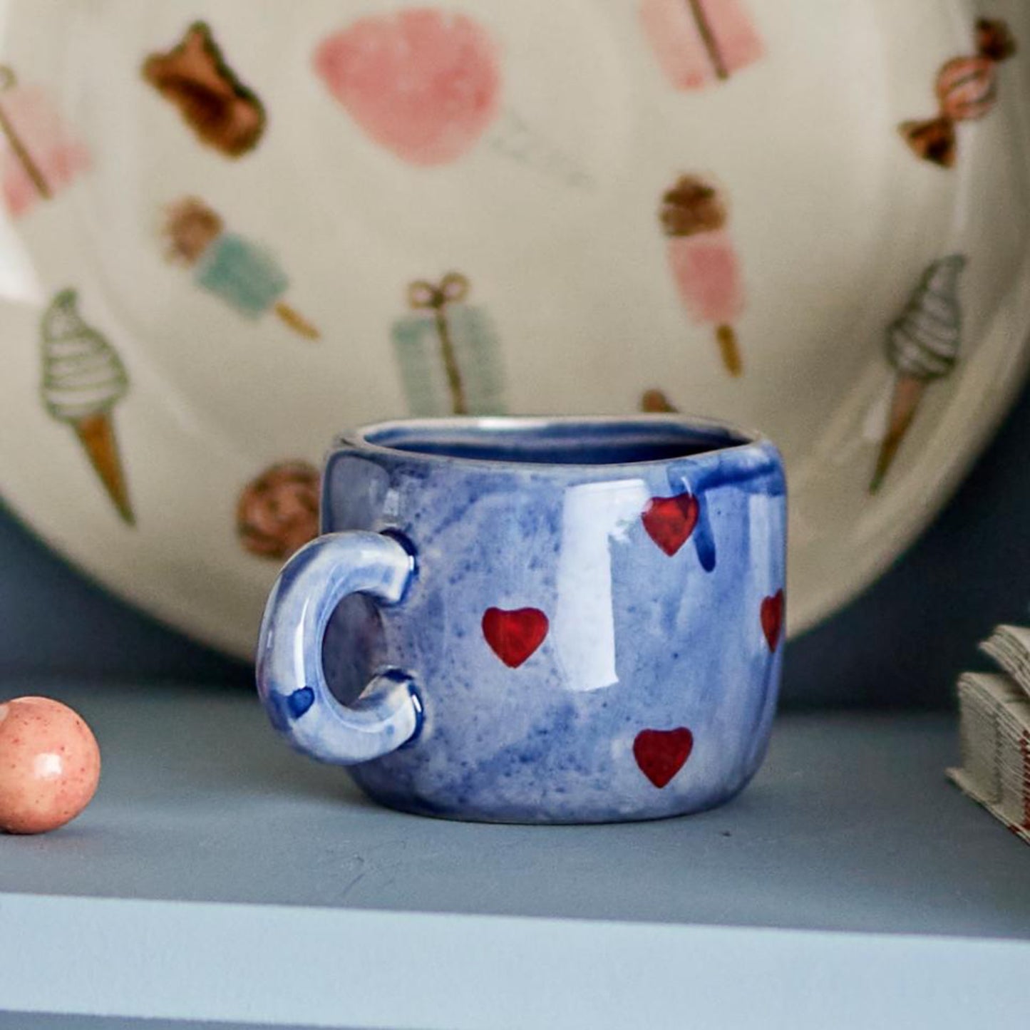 Nini tasse - Bleu - Grès