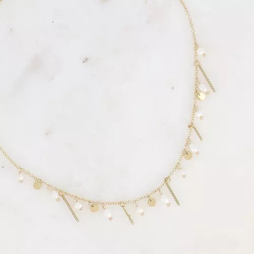 Collier Eline – perles et nacre
