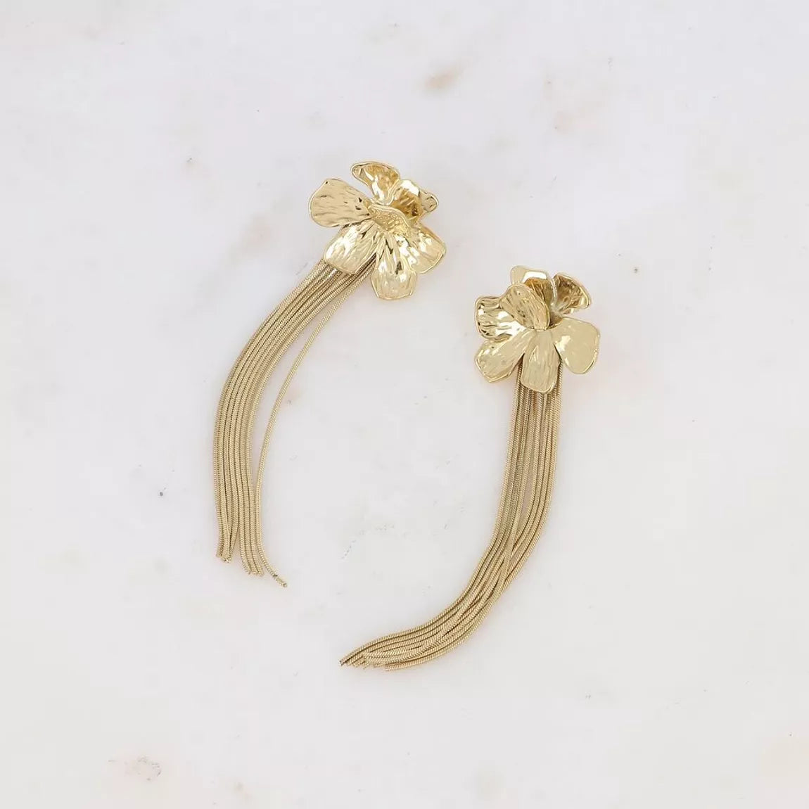 Boucles d’oreilles pendantes Mona