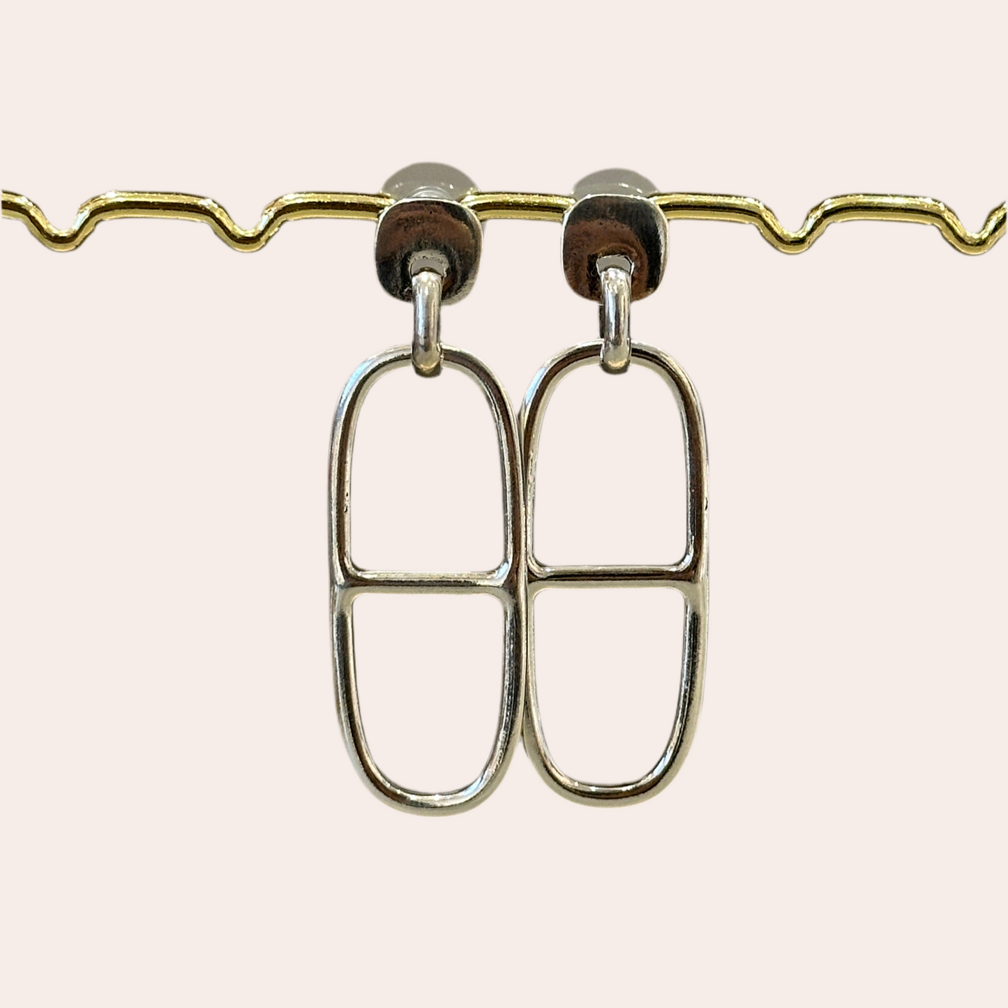 BLOW - Boucle d'oreille ENNI - plaquée argent