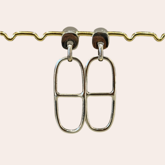 BLOW - Boucle d'oreille ENNI - plaquée argent