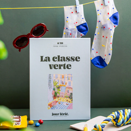 Puzzle - La classe verte