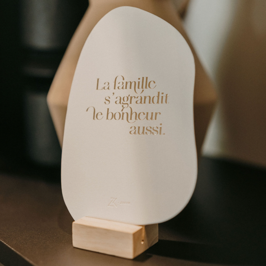 Carte postale - Famille