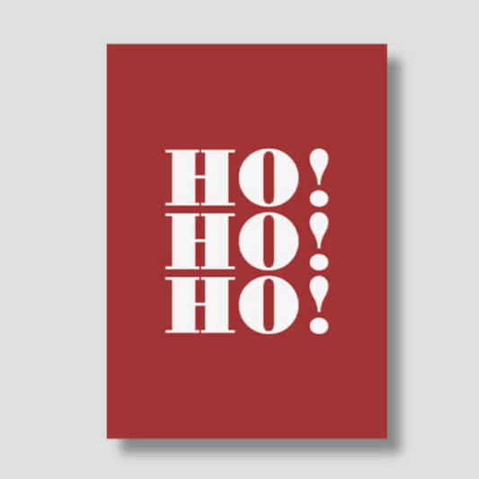 Carte - "HO! HO! HO!"