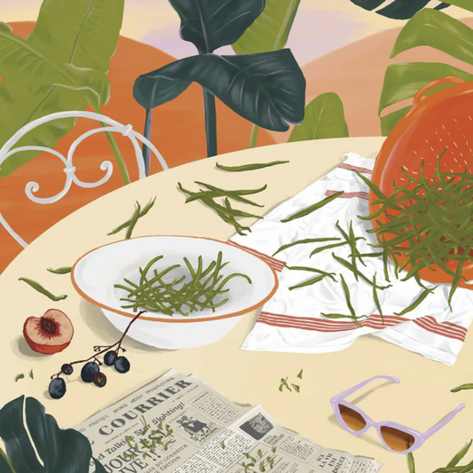 Puzzle - Les haricots verts