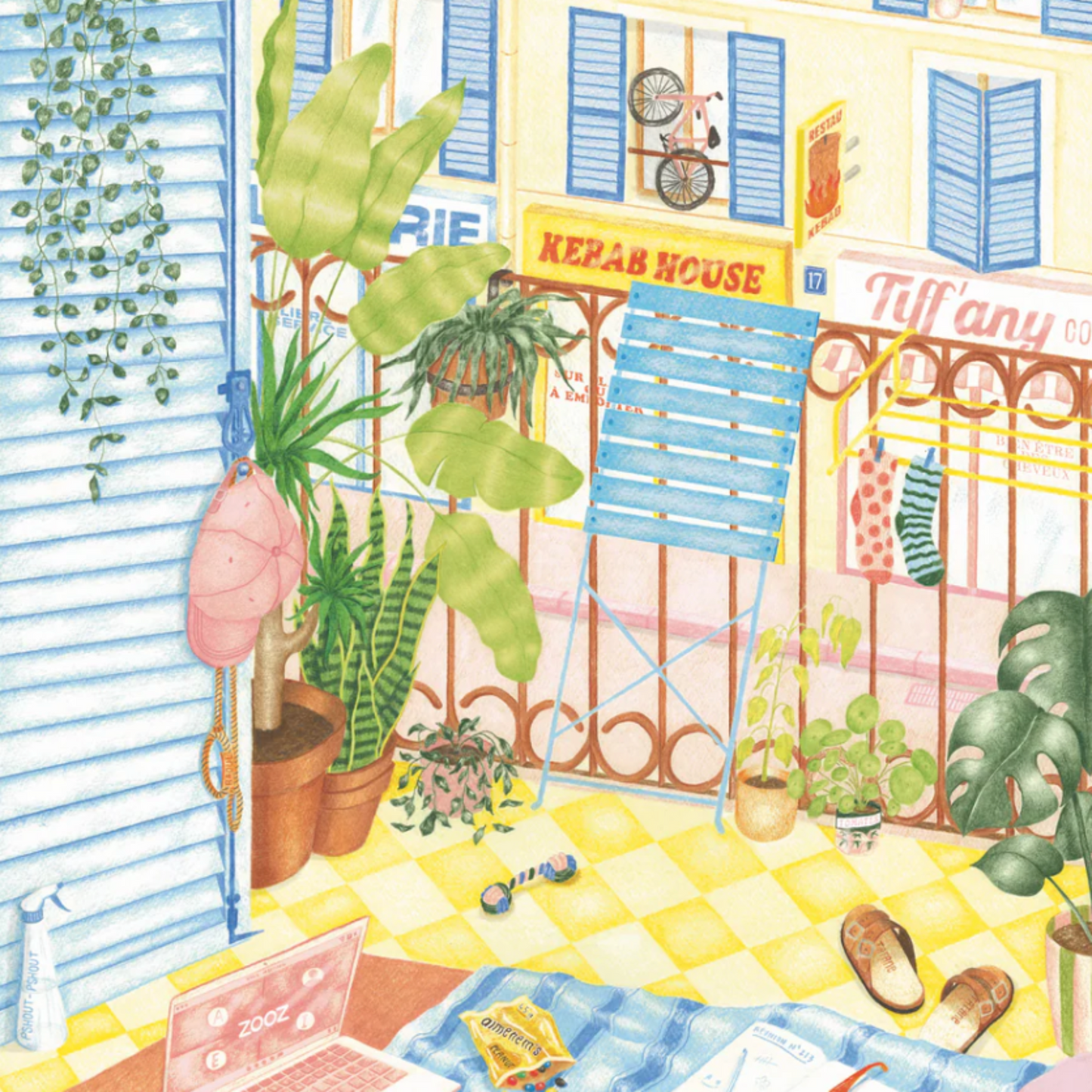 Puzzle - La classe verte