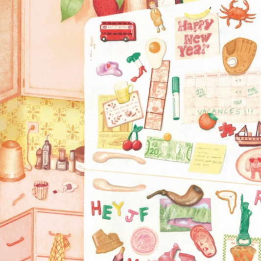 Puzzle - La porte du frigo