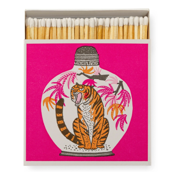 Boîte d’allumettes “Pink Tiger Matches”