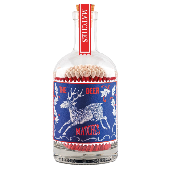 Bouteille d’allumettes “The Stag Stamp Match Bottle”