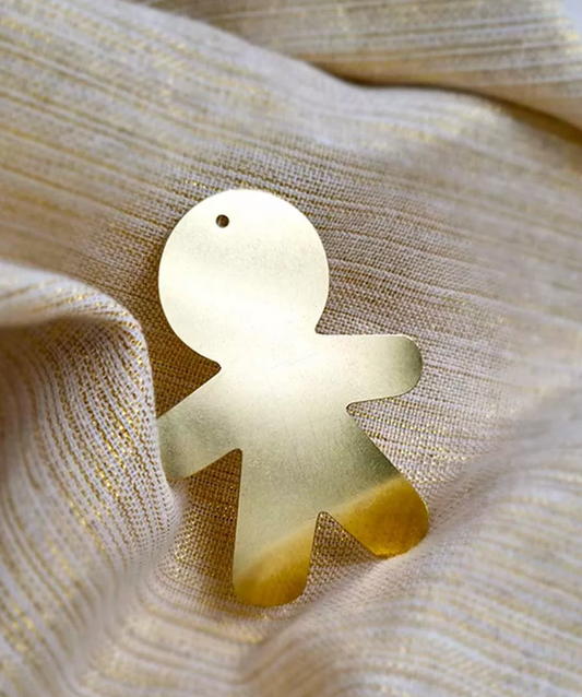 Bonhomme Pain d’Épices en Laiton