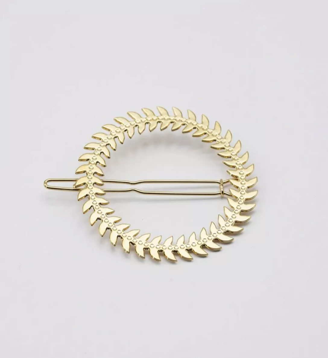 Barrette Cheveux Fanny – Doré