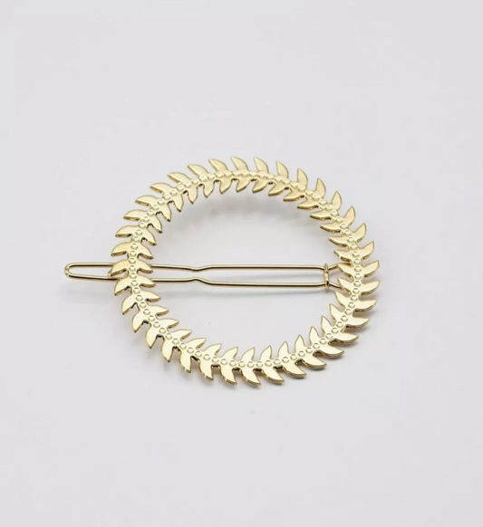 Barrette Cheveux Fanny – Doré