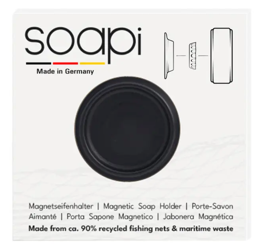 Porte-savon magnétique Soapi Noir