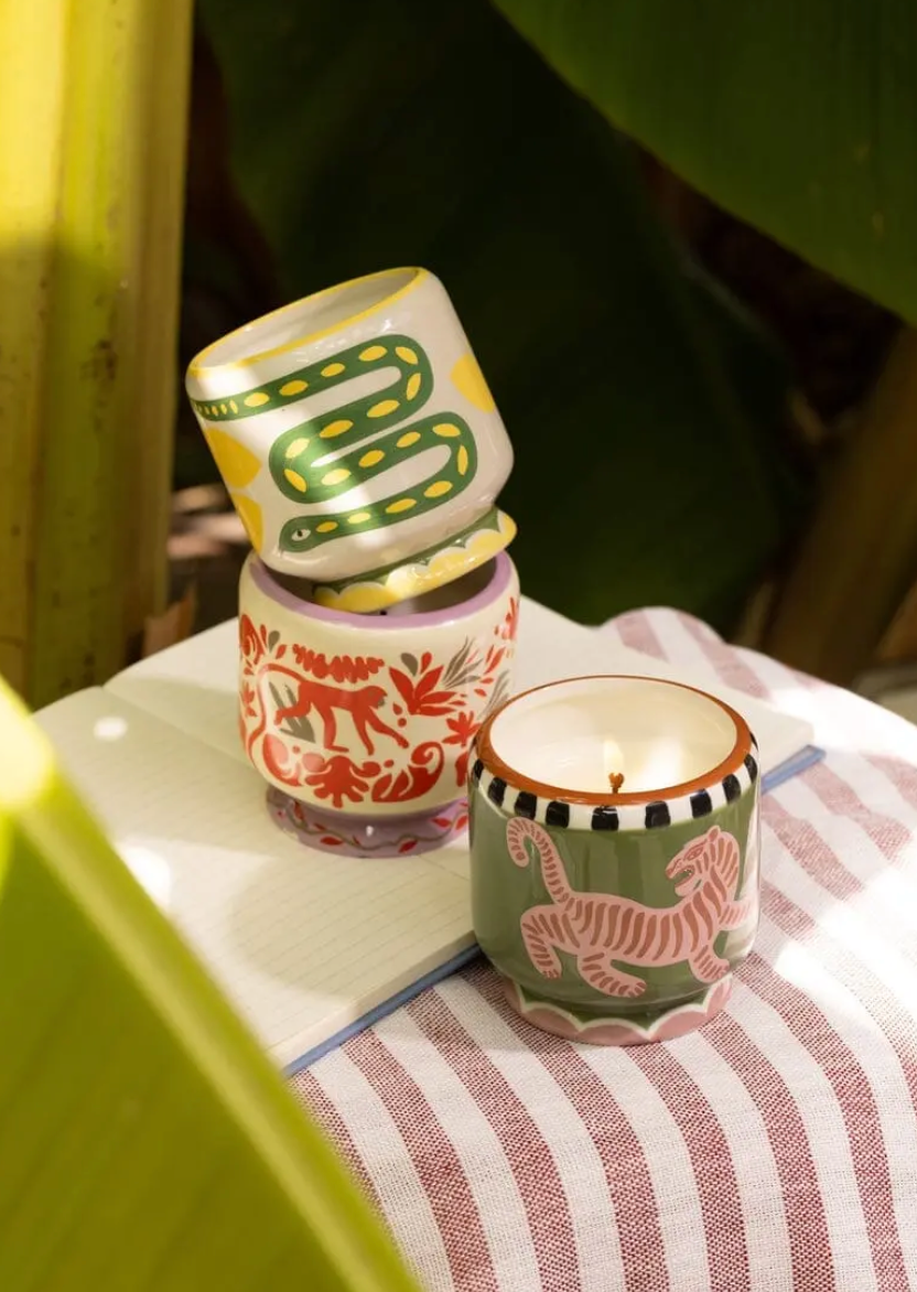 Noix de coco et Ambre - Bougie