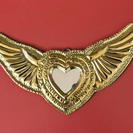 Cœur sacré en laiton - L