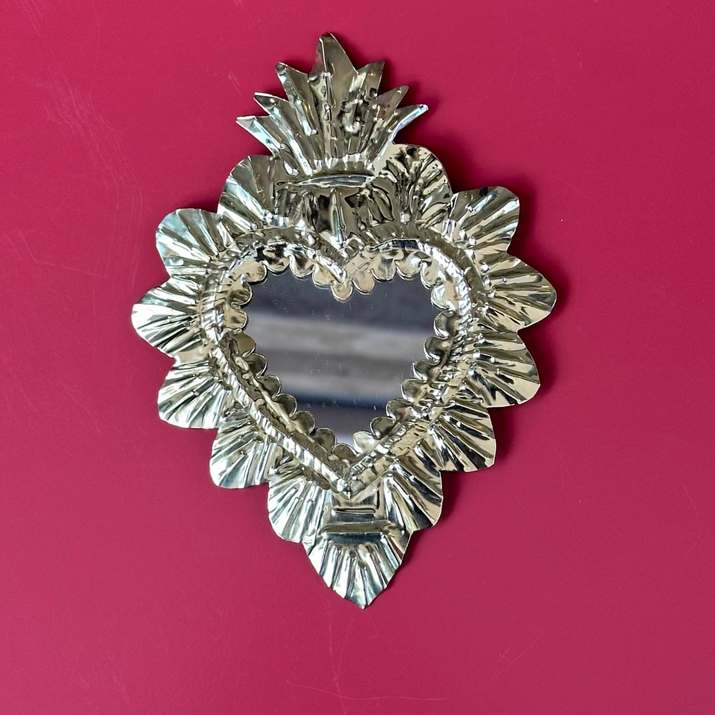 Cœur sacré en laiton - L