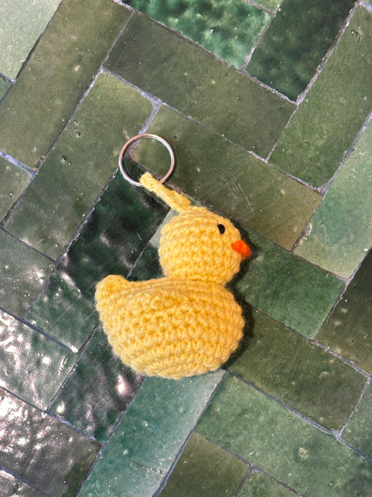 Porte-clés crochet artisanal