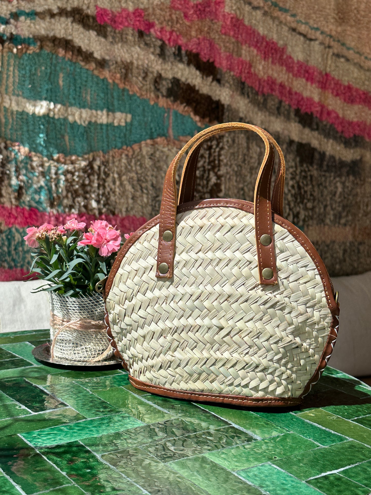 Petit sac coquillage artisanal