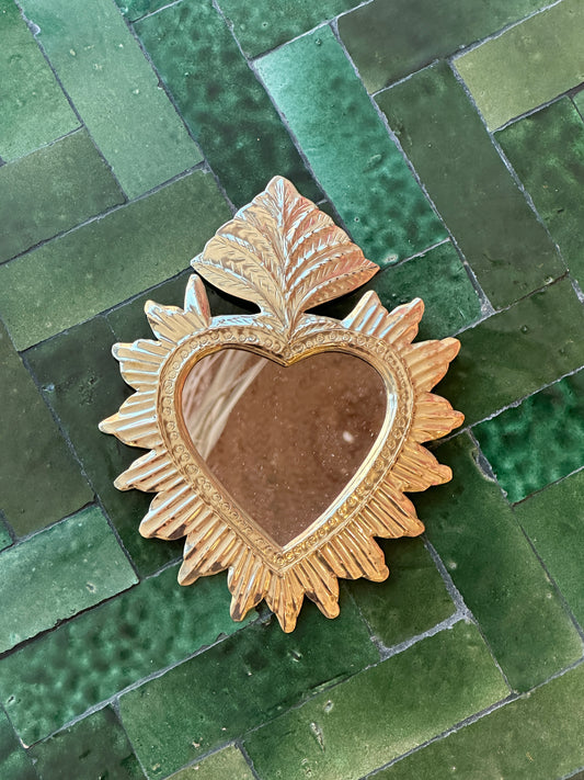 Moyen coeur sacré - Laiton