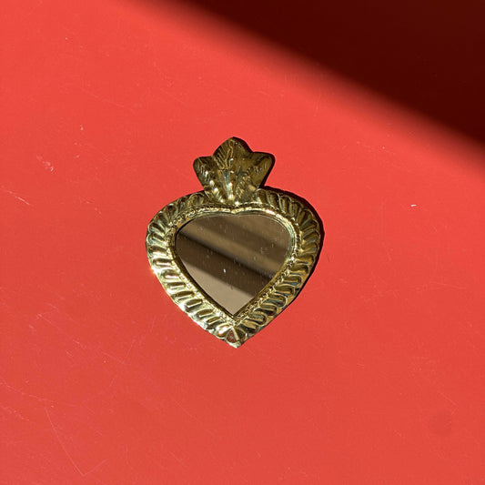 Cœur sacré en laiton - S