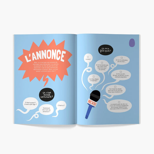 MON PARRAIN, MA MARRAINE A MOI - Livre à remplir rien qu'à 2