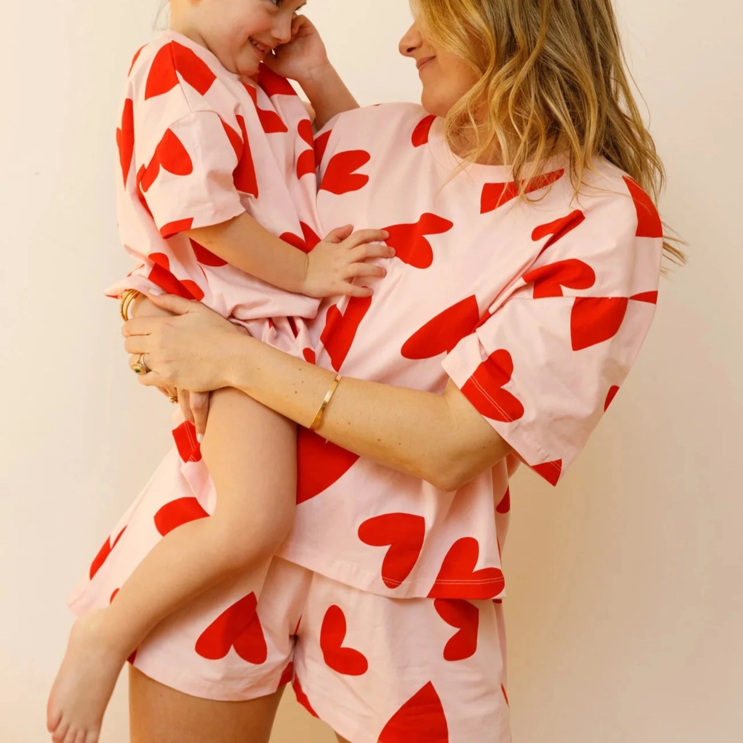 Pyjama Coton Bio Mi Amor Rose – We Are Jolies
