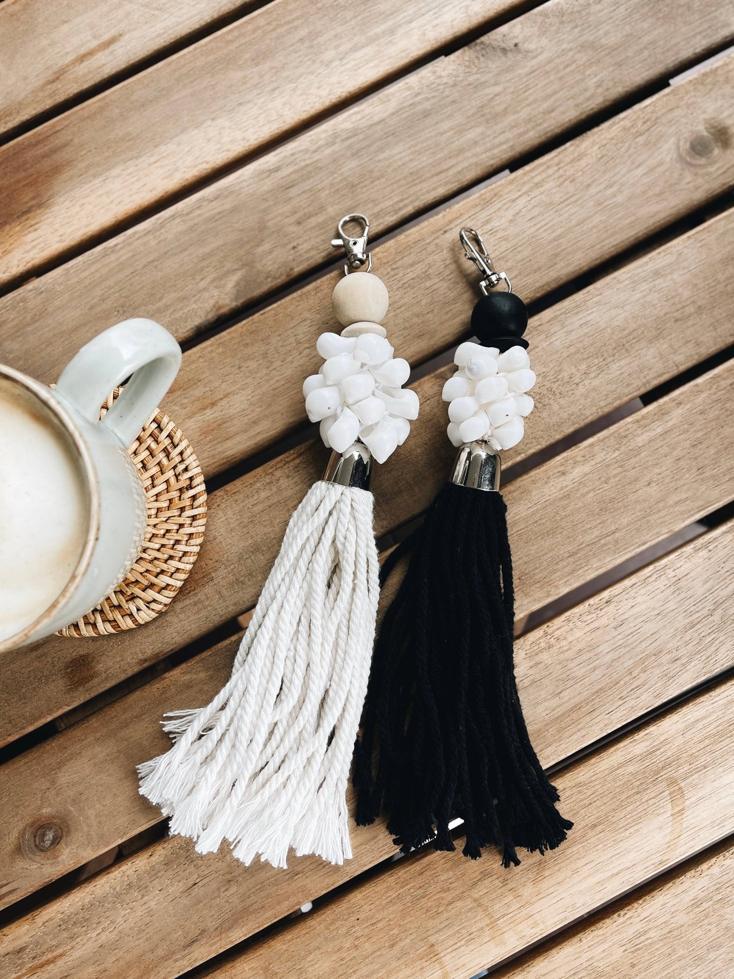 Porte-clés Alor - Blanc