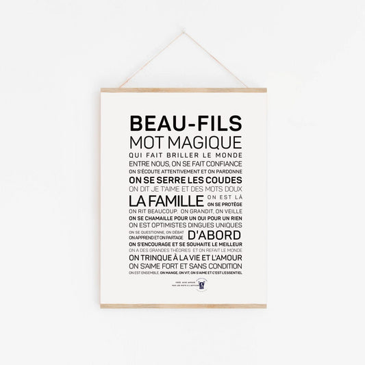 Affiche Beau-fils A6