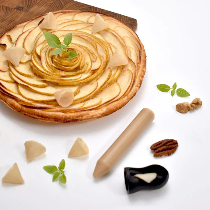 Crayon d’assaisonnement à tailler – Coffret (Balsamique & framboise (BIO) + Citron confit (BIO) + Truffe noire