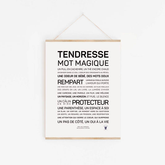 Affiche Tendresse